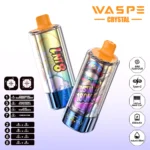 180k Vape Waspe Crystal 8 In 1 Flavors E Cigarette Strawberry Raspberry Cherrystrawberry Watermelon Kiwi Lemon Lime 3 Di