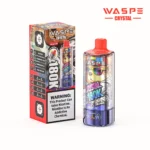 180k Vape Waspe Crystal 8 In 1 Flavors Einweg Grape Icestrawberry Kiwi Water Melon Ice Blue Rancher 2 Disposable Device