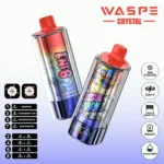 180k Vape Waspe Crystal 8 In 1 Flavors Einweg Grape Icestrawberry Kiwi Water Melon Ice Blue Rancher 3 Disposable Device