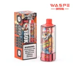 180k Vape Waspe Crystal 8 In 1 Flavors Einweg Melon Passion Fruit Sour Mango Pineapple Banana Toffee Candy Strawberryber
