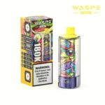 180k Vape Waspe Crystal 8 In 1 Flavors Einweg Mixed Berries Lemon Lime Blueberry Raspberry Green Apple 2 Disposable Devi