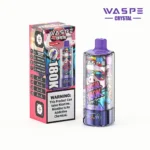 180k Vape Waspe Crystal 8 In 1 Flavors Einweg Strawberry Red Bull Cherry Cola Lemon Tropical Fruit 2 Disposable Device
