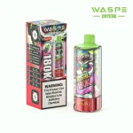 180k Vape Waspe Crystal 8 In 1 Flavors Einweg Watermelon Ice Lemon Lime Sour Mango Kiwi Melon 3 Disposable Device