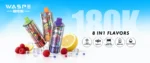 180k Vape Waspe Crystal 8 In 1 Flavorseinweg Vape5 Disposable Device