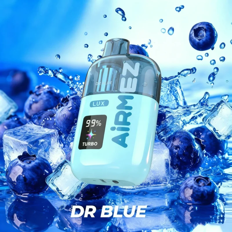 Airmez Lux 100k 100000 Puffs Einweg Vape Dr Blue 2 Disposable Device