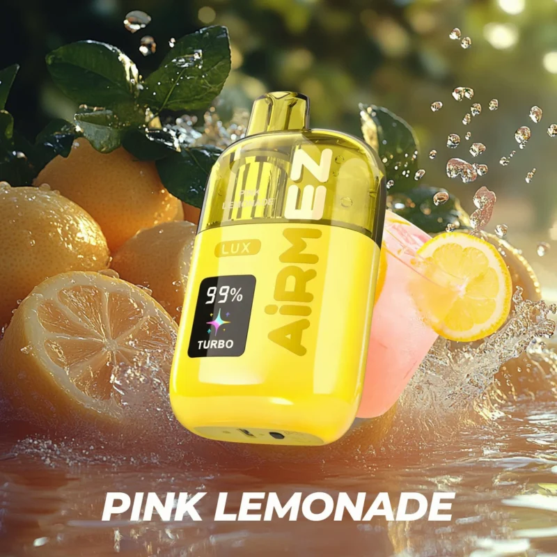 Airmez Lux 100k 100000 Puffs Einweg Vape Pink Lemonade 2 Disposable Device