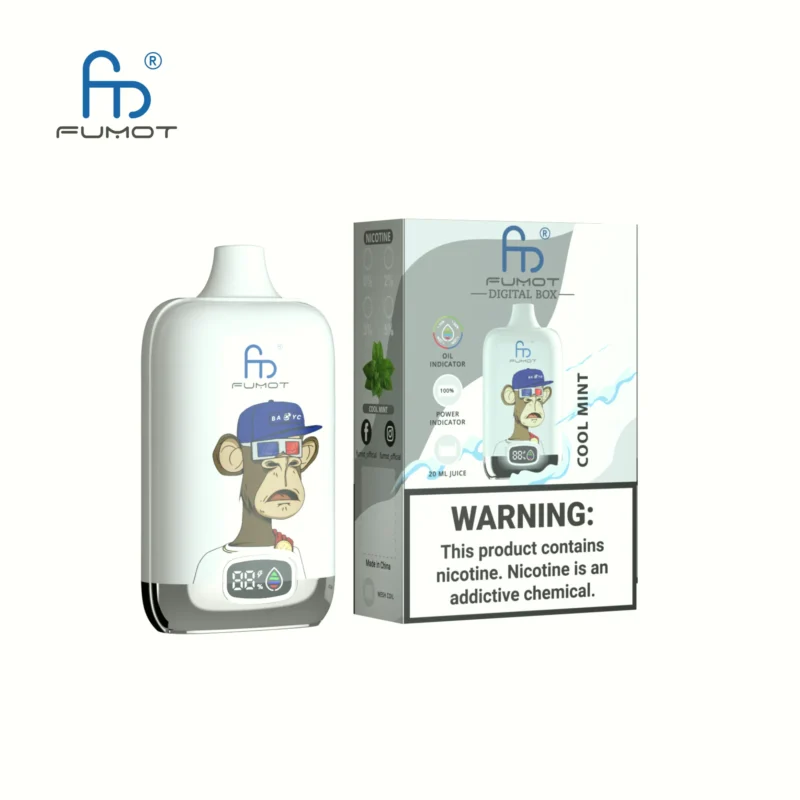Fumot Randm Digital Box Cool Mint 2 Disposable Vape Device