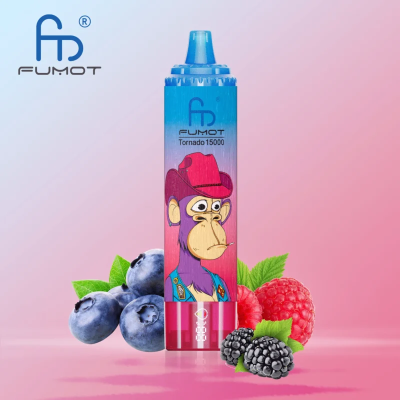 Fumot Randm Tornado 15000 Puffs Einweg Vape Mixed Berry 3 Disposable Device