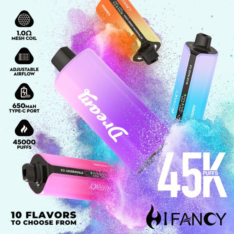 Hifancy Dream 45000 Puffs Einweg Vape1 Disposable Vape Device