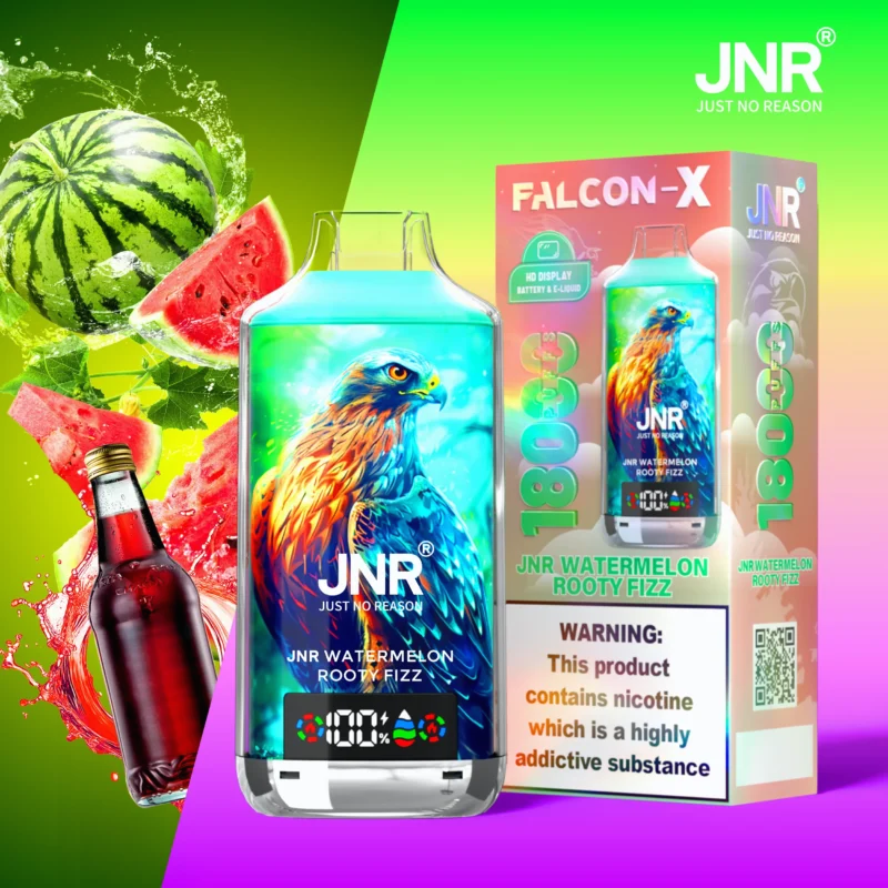 Jnr Falcon X 18000 18k Puffs Einweg Vape Watermelon Sarsae Disposable Device