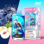 Jnr Falcon X 18000 18k Puffs Einweg Vape White Peach Razz Disposable Device