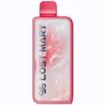 Lost Mary Mt50000 50k Puffs Einweg Vape Red Raspberry Strawberry Disposable Device