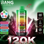 Puff 120k Bang Legend Disposable Vape Strawberry Kiwi Blueberry Watermelon Bear Fudge Bubble Gum Sour Mango Pineapple.jpg Tue