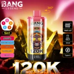 Puff 120k Bang Legend Disposable Vape Strawberry Watermelon Cantaloupe Apple Cola Ice Mango Peach Love 66.jpg Disposable Dev