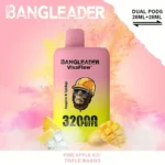 Puff 32k Bang Leader Puffs Einweg Vape Pineapple Ice Triple Mango Disposable Device