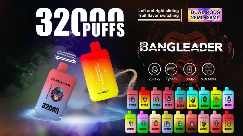 Puff 32k Bang Leader Puffs Einweg Vape Flavor List Disposable Device