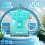 Qq Bang 150k 150000 Puffs Perfume Einweg Vape Blueberry Ice Disposable Device