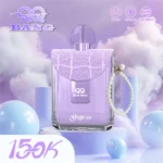 Qq Bang 150k 150000 Puffs Perfume Einweg Vape Grape Ice Disposable Device