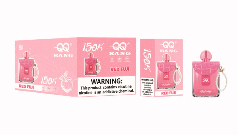 Qq Bang 150k 150000 Puffs Perfume Einweg Vape Red Fuji 2 Disposable Device
