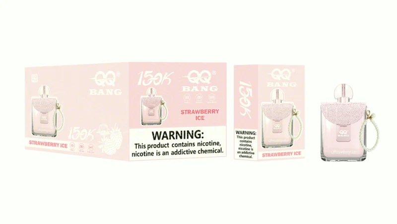 Qq Bang 150k 150000 Puffs Perfume Einweg Vape Strawberry Ice 2 Disposable Device