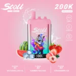 Stoll Bang Leader 200k Puffs Einweg Vape 3 In 1 Flavors Watermelon Ice Summer Peaches Strawberry Disposable Device detail