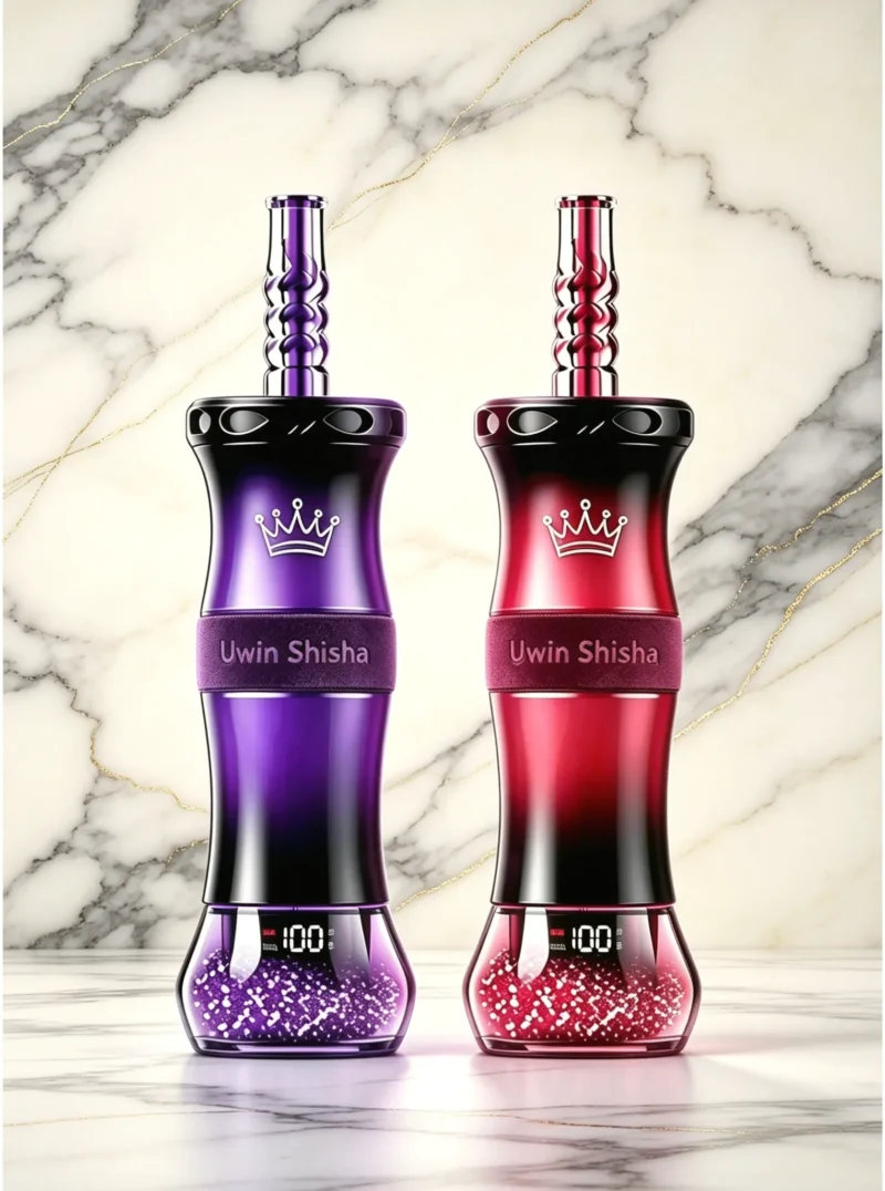 Uwin Shisha 300,000 (300k) Puffs Disposable Vape Dtl Hookah 2 Disposable Device