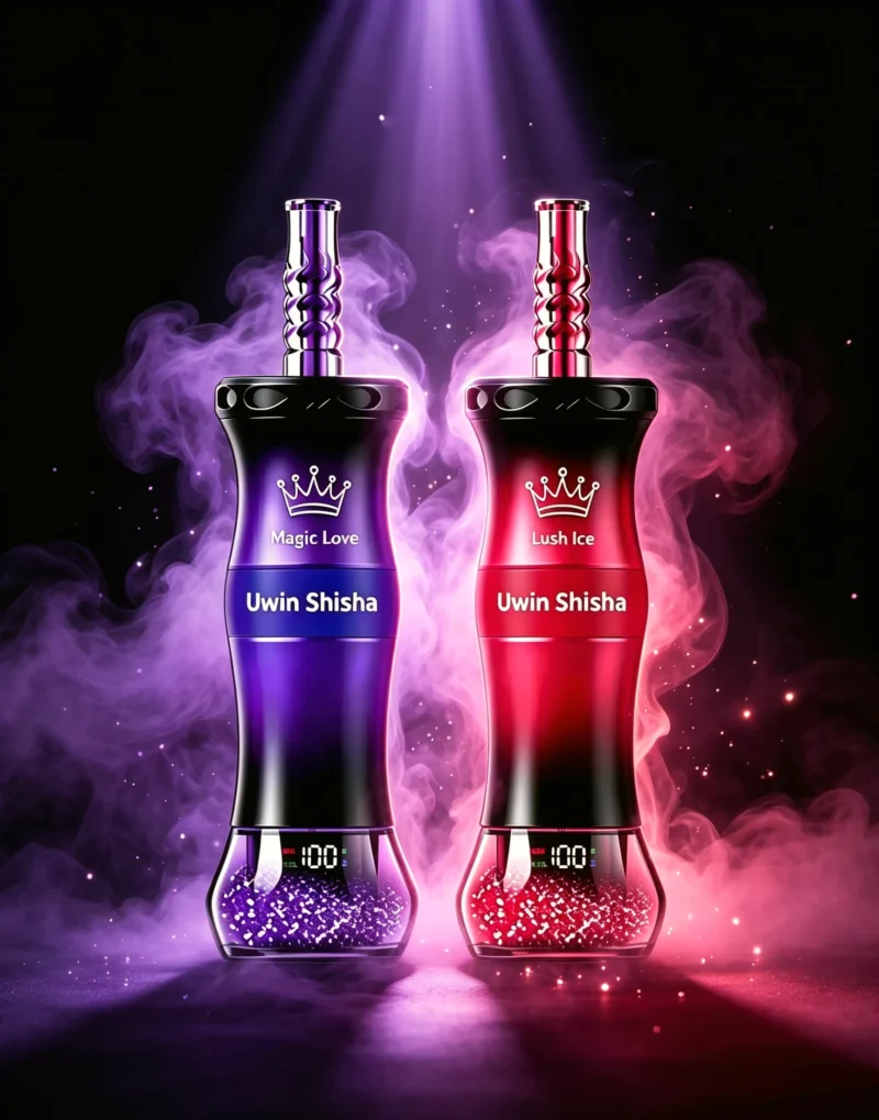 Uwin Shisha 300,000 (300k) Puffs Disposable Vape Dtl Hookah Disposable Device Details