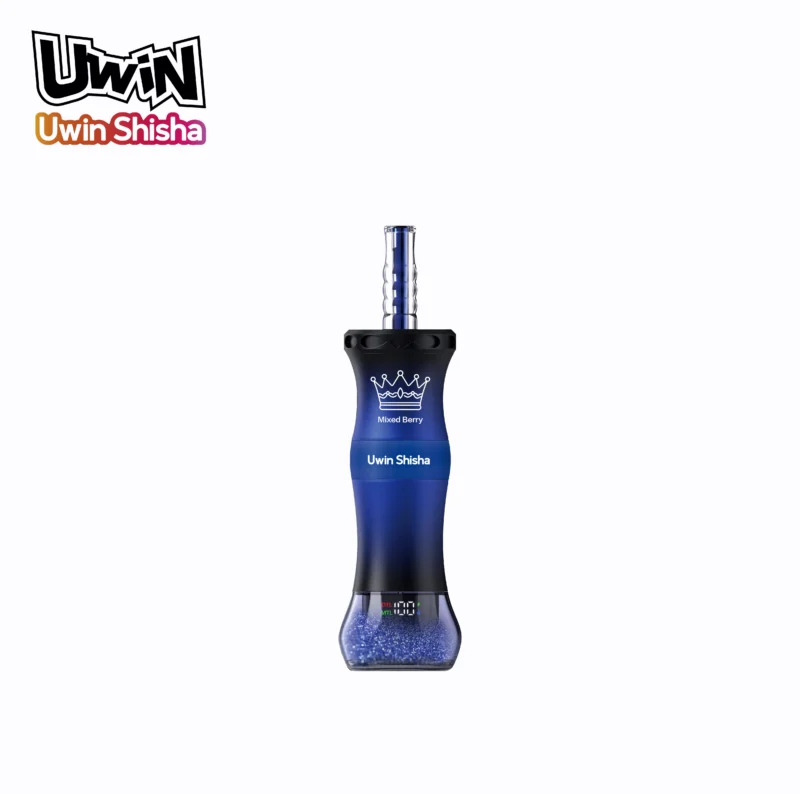 Uwin Shisha 300,000 (300k) Puffs Disposable Vape Dtl Hookah Mixed Berry Disposable Device