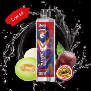 Uwin Crystal 10000 10k Puffs Einweg Vape Love 66 Disposable Device