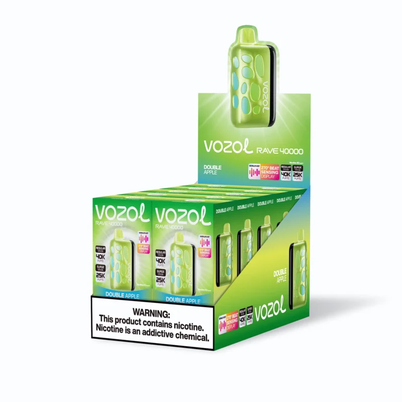 Vozol Rave 40000 Puffs Einweg Vape Double Apple 1 Disposable Device