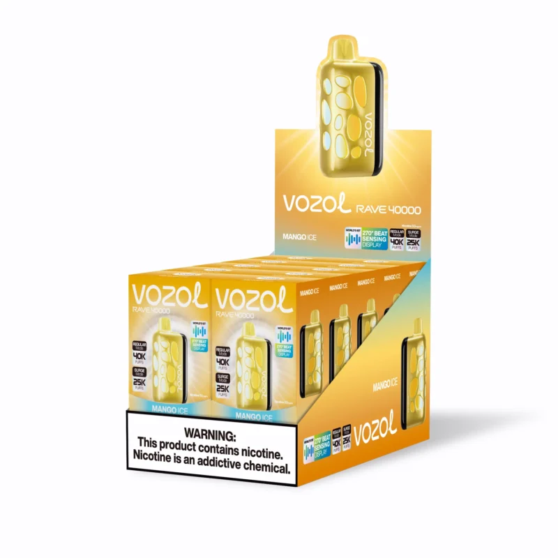 Vozol Rave 40000 Puffs Einweg Vape Mango Ice 1 Disposable Device