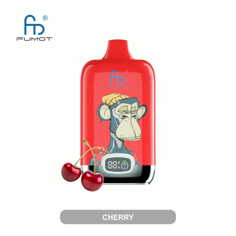 Fumot Randm Digital Box 12000 Puffs Einweg Vape Cherry Disposable Device