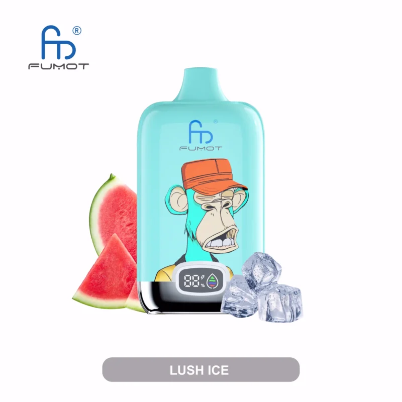 Fumot Randm Digital Box 12000 Puffs Einweg Vape Lush Ice Disposable Device