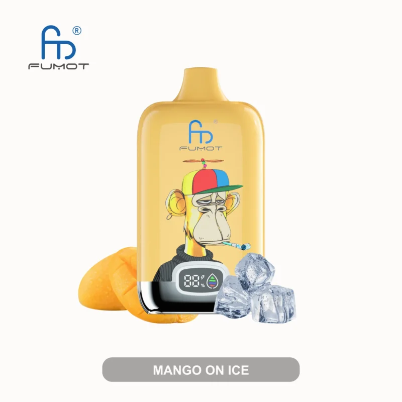 Fumot Randm Digital Box 12000 Puffs Einweg Vape Mango On Ice Disposable Device