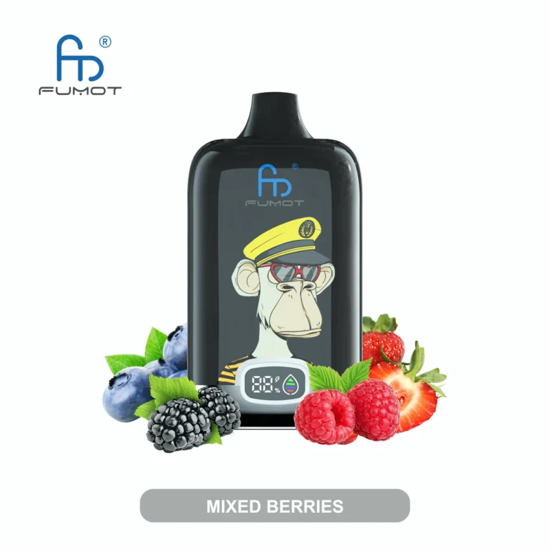 Fumot Randm Digital Box 12000 Puffs Einweg Vape Mixed Berries Disposable Device