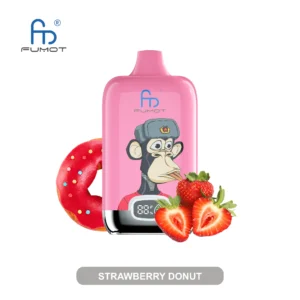 Fumot Randm Digital Box 12000 Puffs Einweg Vape Strawberry Donut Disposable Device