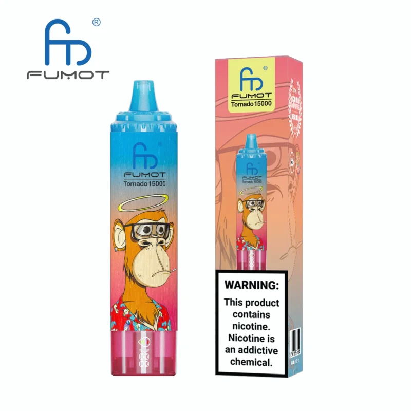 Fumot Randm Tornado 15000 Puffs Einweg Vape Blue Razz Cherry Disposable Device detail