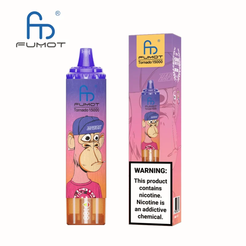 Fumot Randm Tornado 15000 Puffs Einweg Vape Blueberry Cherry Cranberry Disposable Device