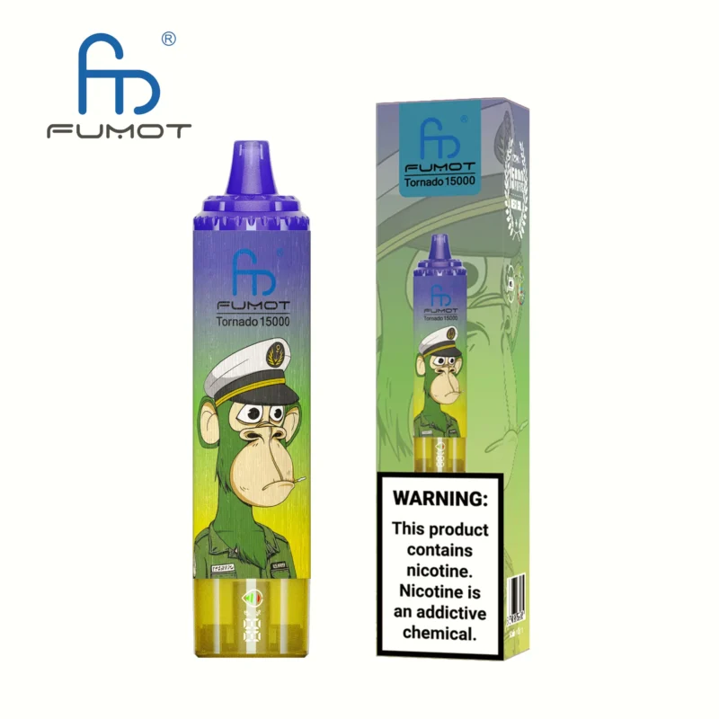 Fumot Randm Tornado 15000 Puffs Einweg Vape Blueberry Pomegranate Disposable Device