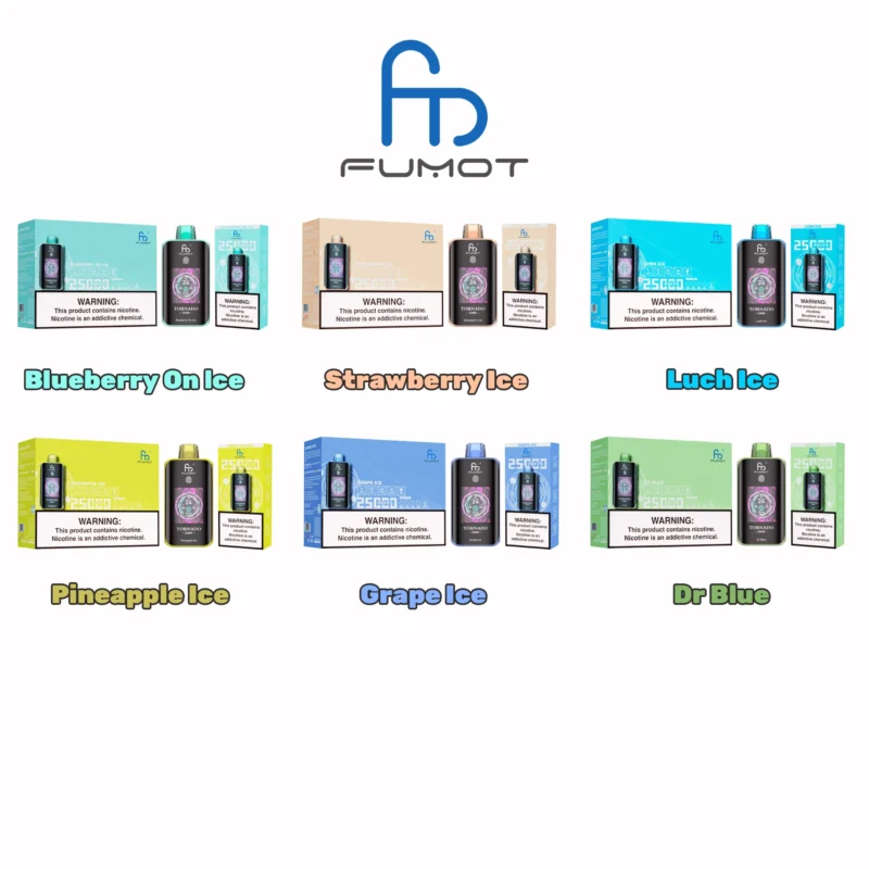 Fumot Tornado 25000 25k Puffs Einweg Vape Disposable Device