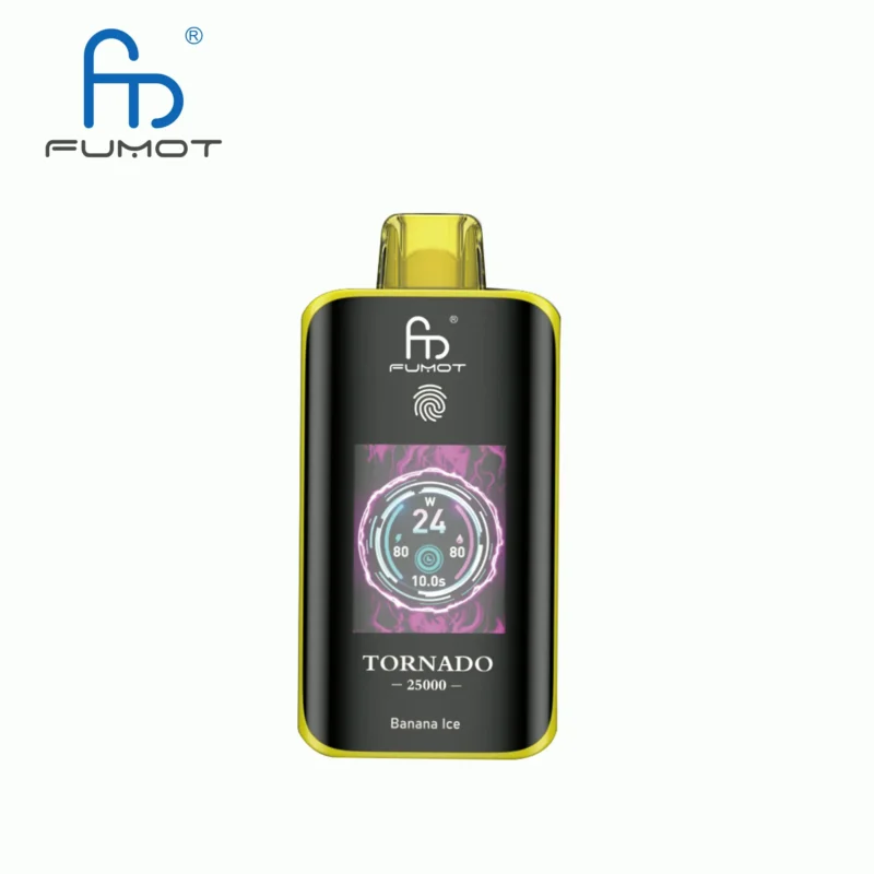 Fumot Tornado 25000 25k Puffs Einweg Vape Banana Ice 2 Disposable Device