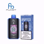Fumot Tornado 25000 25k Puffs Einweg Vape Black Ice 3 Disposable Device