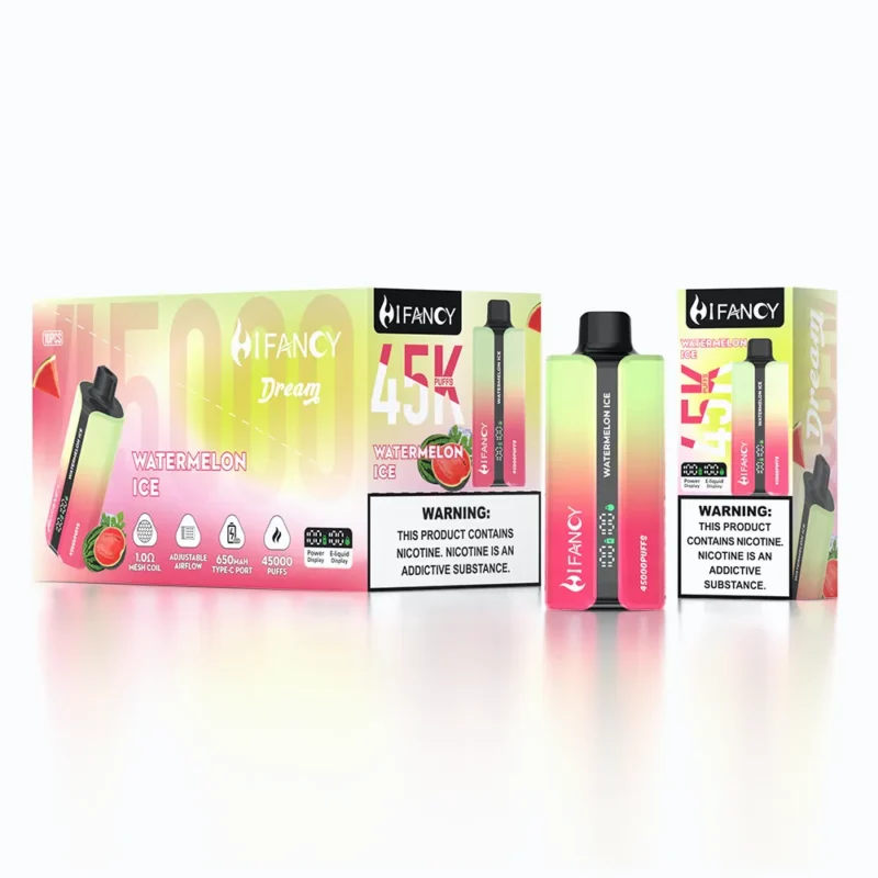 Hifancy Dream 45000 Puffs Einweg Vape Watermelon Ice Disposable Device