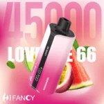 Hifancy Dream 45000 Puffs Einweg Vape Love66 Watermelon Honeydewmelon Passion Fruit Mint Disposable Device