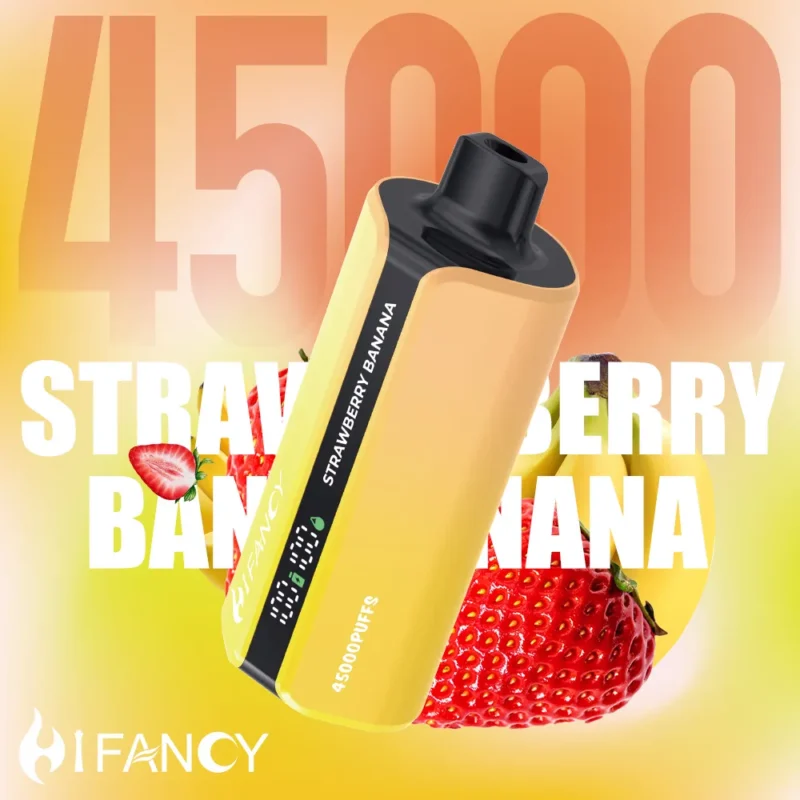 Hifancy Dream 45000 Puffs Einweg Vape Strawberry Banana Disposable Device