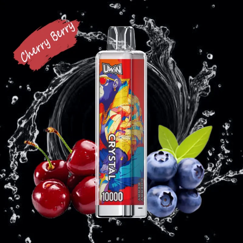Uwin Crystal 10000 Puffs Einweg Vape Cherry Berry Disposable Device