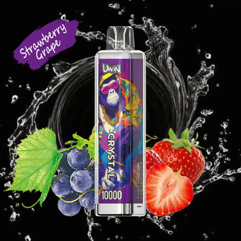 Uwin Crystal 10000 Puffs Einweg Vape Strawberry Grape Disposable Device