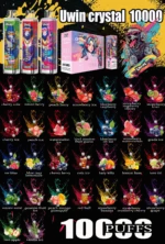 Uwin Crystal 10000 Puffs Einweg Vape Flavors List Disposable Device