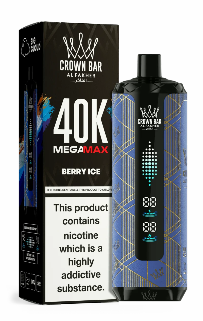 Al Fakher Mega Max 40000 Puffs Einweg Vape Berry Ice Disposable Device