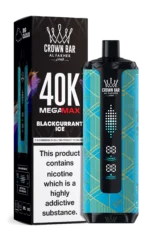 Al Fakher Mega Max 40000 Puffs Einweg Vape Blackcurrant Ice Disposable Device